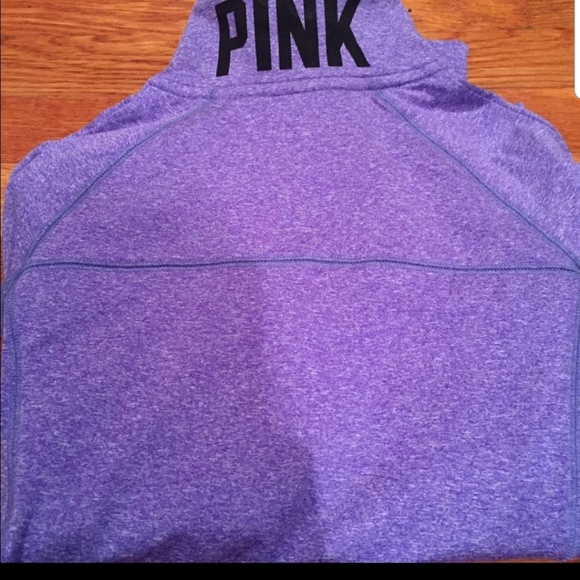 Pink by Victora's Secret purple pullover, sz XSπ - Picture 3 of 3